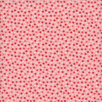 Aunt Grace Loves U R351828D-PINK Round Flowers by Judie Rothermel for Marcus Fabrics, Image