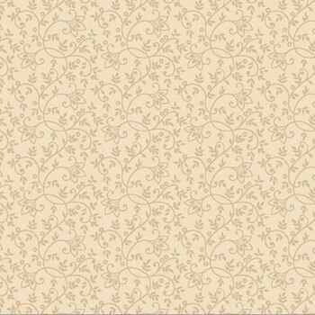 Old Village Greens R171781D-CREAM Garden Trail by Pam Buda for Marcus Fabrics, Image