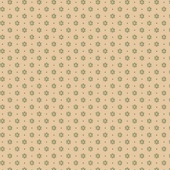 Old Village Greens R171786D-SAGE Dual Petals by Pam Buda for Marcus Fabrics, Image