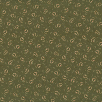 Old Village Greens R171787D-GREEN Turnabout by Pam Buda for Marcus Fabrics, Image