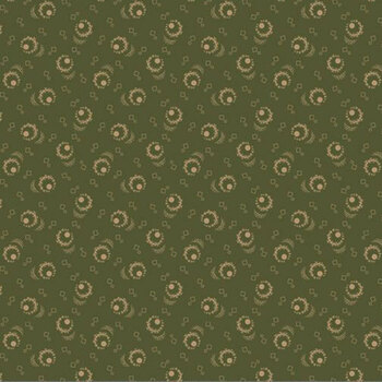Old Village Greens R171787D-GREEN Turnabout by Pam Buda for Marcus Fabrics, Image