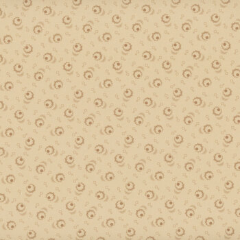 Old Village Greens R171787D-TAN Turnabout by Pam Buda for Marcus Fabrics, Image