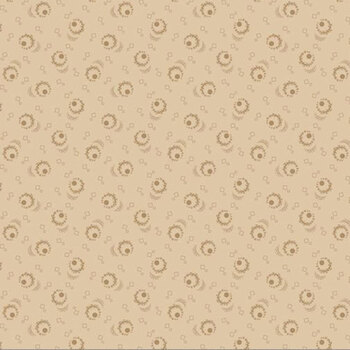 Old Village Greens R171787D-TAN Turnabout by Pam Buda for Marcus Fabrics, Image