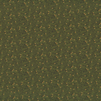 Old Village Greens R171792D-GREEN Tiny Berries by Pam Buda for Marcus Fabrics, Image
