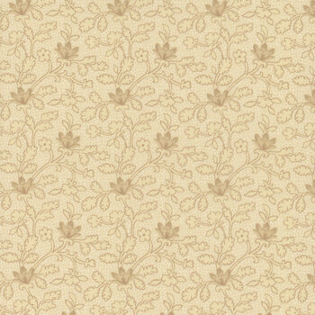 Plumberry Farm R171807D-CREAM Passion Flowers by Pam Buda for Marcus Fabrics, Image