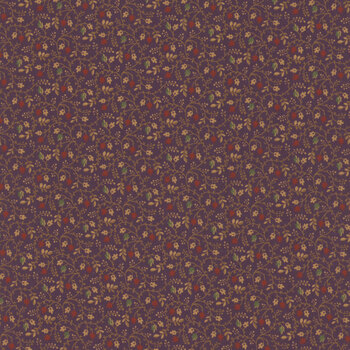 Plumberry Farm R171810D-PURPLE Secret Garden by Pam Buda for Marcus Fabrics, Image