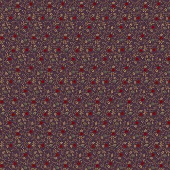 Plumberry Farm R171810D-PURPLE Secret Garden by Pam Buda for Marcus Fabrics, Image