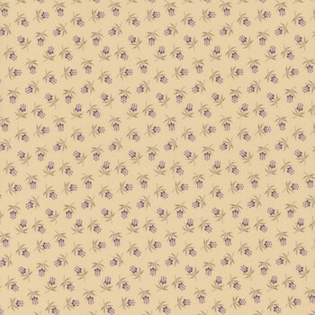 Plumberry Farm R171813D-BEIGE Berries by Pam Buda for Marcus Fabrics, Image