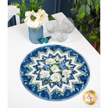  Point of View Folded Star Table Topper Kit - Blue Harmony, Image