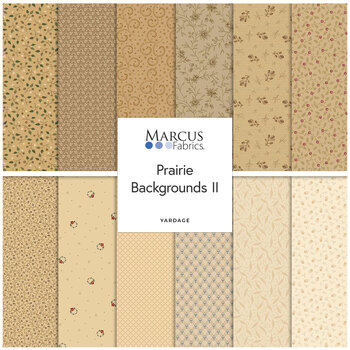 Prairie Backgrounds II  Yardage by Pam Buda for Marcus Fabrics, Image