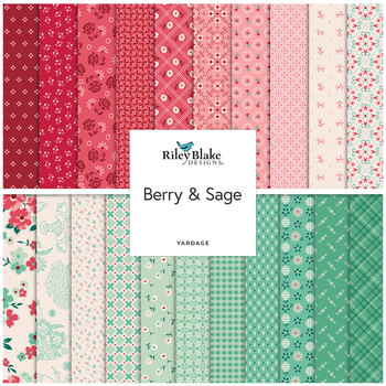 Berry & Sage  Yardage by Lori Holt for Riley Blake Designs, Image