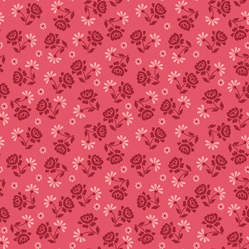 Berry & Sage C17380-TEAROSE by Lori Holt for Riley Blake Designs, Image