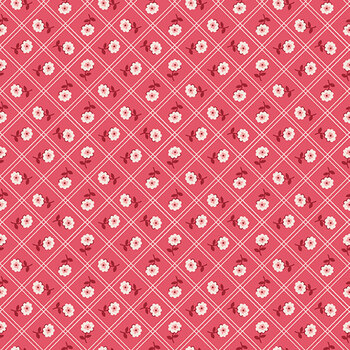 Berry & Sage C17384-TEAROSE by Lori Holt for Riley Blake Designs, Image