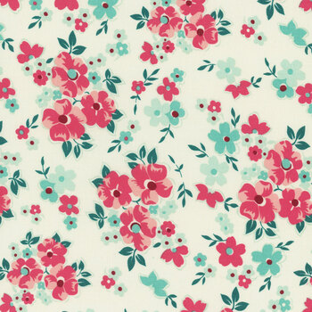 Berry & Sage C17388-LATTE by Lori Holt for Riley Blake Designs