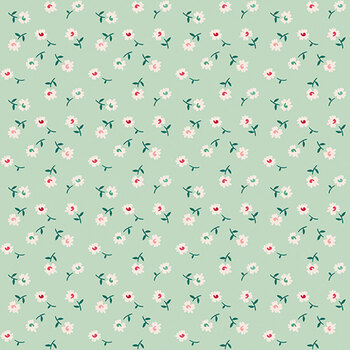 Berry & Sage C17395-SAGE by Lori Holt for Riley Blake Designs, Image