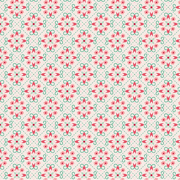 Berry & Sage C17398-LATTE by Lori Holt for Riley Blake Designs, Image