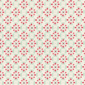 Berry & Sage C17398-LATTE by Lori Holt for Riley Blake Designs, Image