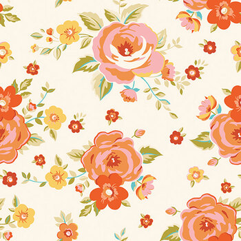 Peach Cobbler C17420-CREAM by Lily Ashbury for Riley Blake Designs, Image