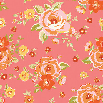 Peach Cobbler C17420-LEMONADE by Lily Ashbury for Riley Blake Designs, Image
