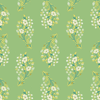 Peach Cobbler C17422-GREEN by Lily Ashbury for Riley Blake Designs, Image