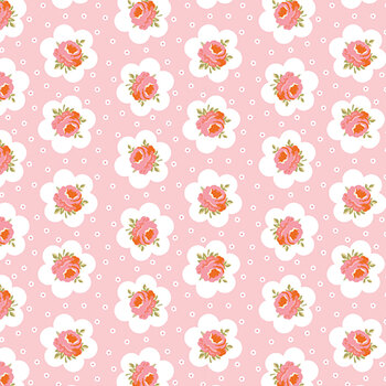 Peach Cobbler C17423-PINK by Lily Ashbury for Riley Blake Designs, Image