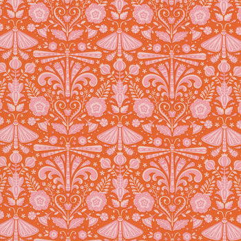 Peach Cobbler C17424-ORANGE by Lily Ashbury for Riley Blake Designs, Image