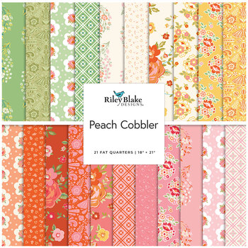 Peach Cobbler  21 FQ Set by Lily Ashbury for Riley Blake Designs, Image