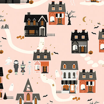 Frank and Friends C17471-PINK by My Mind's Eye for Riley Blake Designs, Image