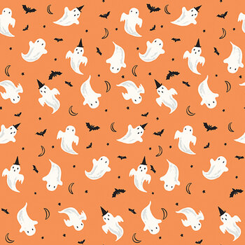 Frank and Friends C17475-ORANGE by My Mind's Eye for Riley Blake Designs, Image