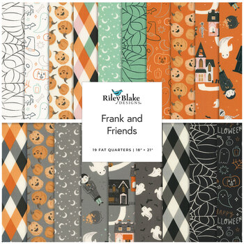 Frank and Friends  Fat Quarter Bundle My Mind's Eye for Riley Blake Designs