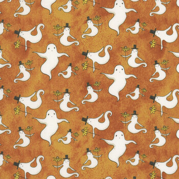 Spooky C17571-ORANGE by Teresa Kogut for Riley Blake Designs