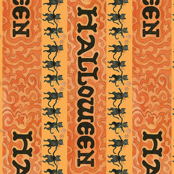 Spooky C17574-PUMPKIN by Teresa Kogut for Riley Blake Designs, Image
