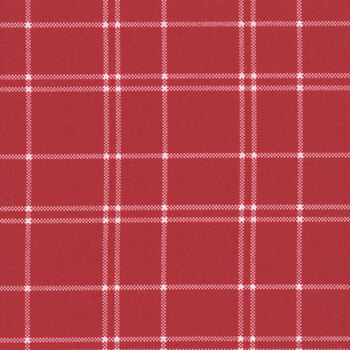 The North Pole Flannel F17751-TOMATO by My Mind's Eye for Riley Blake Designs