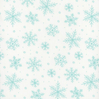 The North Pole Flannel F17752-WHITE by My Mind's Eye for Riley Blake Designs