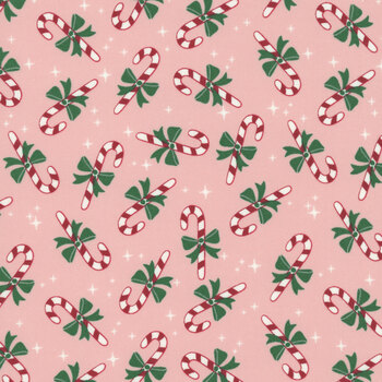 The North Pole Flannel F17754-BLUSH by My Mind's Eye for Riley Blake Designs