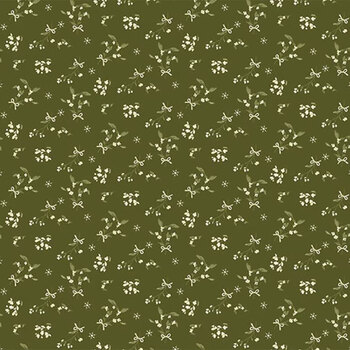 Christmas Greetings C17662-GREEN by Sandy Gervais for Riley Blake Designs, Image