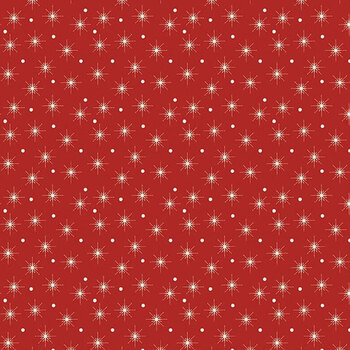 Christmas Greetings C17667-RED by Sandy Gervais for Riley Blake Designs, Image