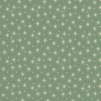 Christmas Greetings C17667-SPRUCE by Sandy Gervais for Riley Blake Designs