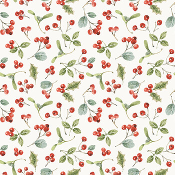 Holiday Spirit CD17463-CREAM by Lisa Audit for Riley Blake Designs, Image