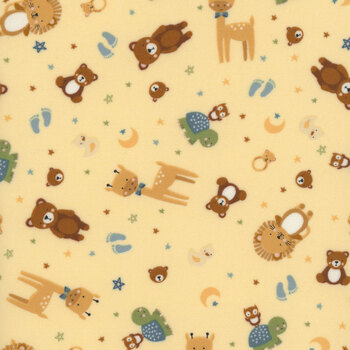 Baby Boy Flannel F17500-YELLOW by Lori Whitlock for Riley Blake Designs