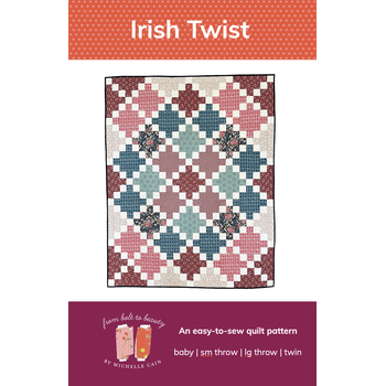 Irish Twist Quilt Pattern - PDF Download, Image