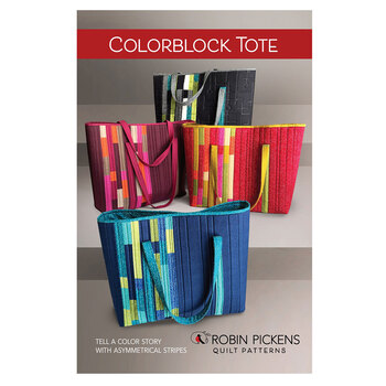 Colorblock Tote Pattern, Image