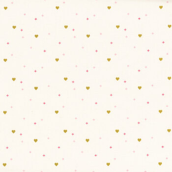 Sparkler SC653-CLOUD Heart by Melissa Mortenson for Riley Blake Designs, Image