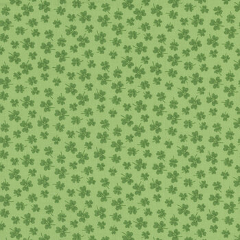 Seasonal Basics C765-LTGREEN Shamrocks by Christopher Thompson for Riley Blake Designs