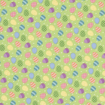 Seasonal Basics C766-GREEN Egg Toss by Christopher Thompson for Riley Blake Designs