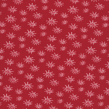 Seasonal Basics C768-RED Fireworks by Christopher Thompson for Riley Blake Designs