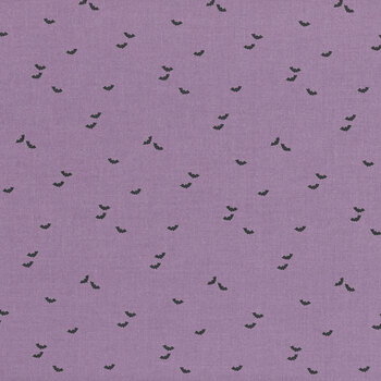 Seasonal Basics C651-PURPLE Bats by Christopher Thompson for Riley Blake Designs, Image