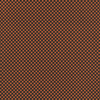 Seasonal Basics C777-BLACKORANGE Gingham by Riley Blake Designs