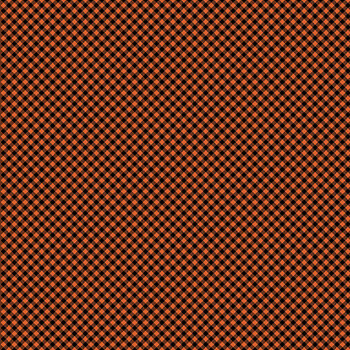 Seasonal Basics C777-BLACKORANGE Gingham by Riley Blake Designs, Image