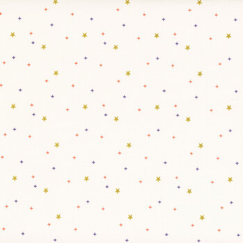 Sparkler SC651-VINTAGEWHITE Star by Melissa Mortenson for Riley Blake Designs, Image